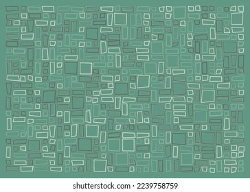 Offset Quads generative art background art illustration