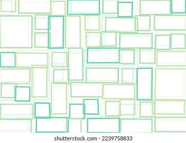 Offset Quads generative art background art illustration