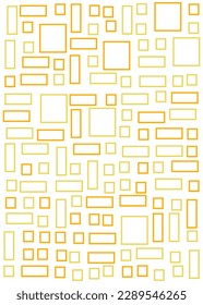 Offset Quads generative art background art illustration