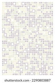 Offset Quads generative art background art illustration