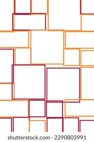 Offset Quads generative art background art illustration