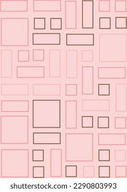 Offset Quads generative art background art illustration