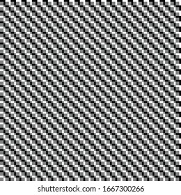 Offset squares seamlessly repeatable geometric pattern. Emboss, indent squares pattern. op-art background, texture