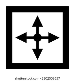 Offset Vector Glyph Icon Design