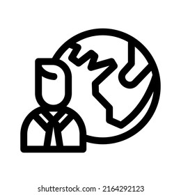 icono o logotipo en alta mar símbolo de señalización aislado ilustración vectorial - iconos vectoriales de estilo negro de alta calidad
