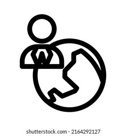 icono o logotipo en alta mar símbolo de señalización aislado ilustración vectorial - iconos vectoriales de estilo negro de alta calidad
