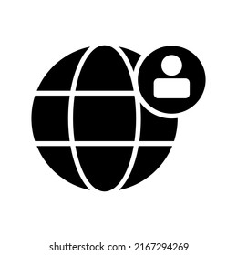 icono o logotipo en alta mar símbolo de señalización aislado ilustración vectorial - iconos vectoriales de estilo negro de alta calidad
