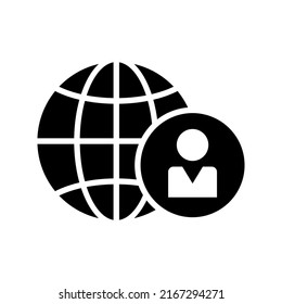 icono o logotipo en alta mar símbolo de señalización aislado ilustración vectorial - iconos vectoriales de estilo negro de alta calidad
