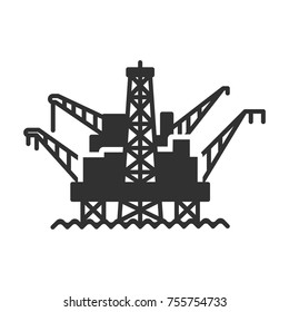 offshore oil station
