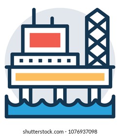 
Offshore platform for petroleum production
