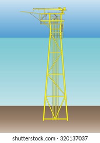 Offshore Production Platform For Petroleum Development; 