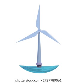 Turbinas eólicas offshore gerando energia limpa no meio do oceano, promovendo práticas sustentáveis e reduzindo a pegada de carbono