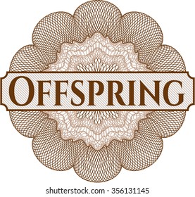 Offspring money style rosette