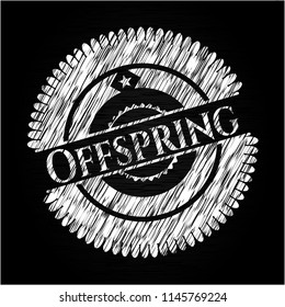 Offspring on blackboard