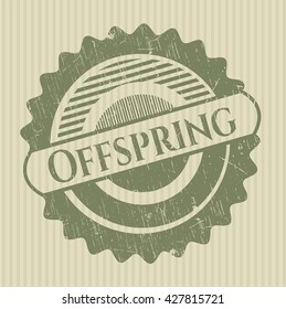 Offspring rubber stamp