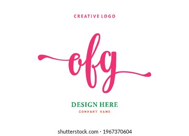 OFG lettering logo is simple, easy to understand and authoritative