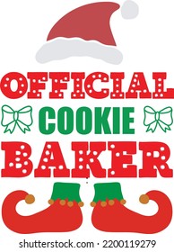 oficial kookie baker vector file