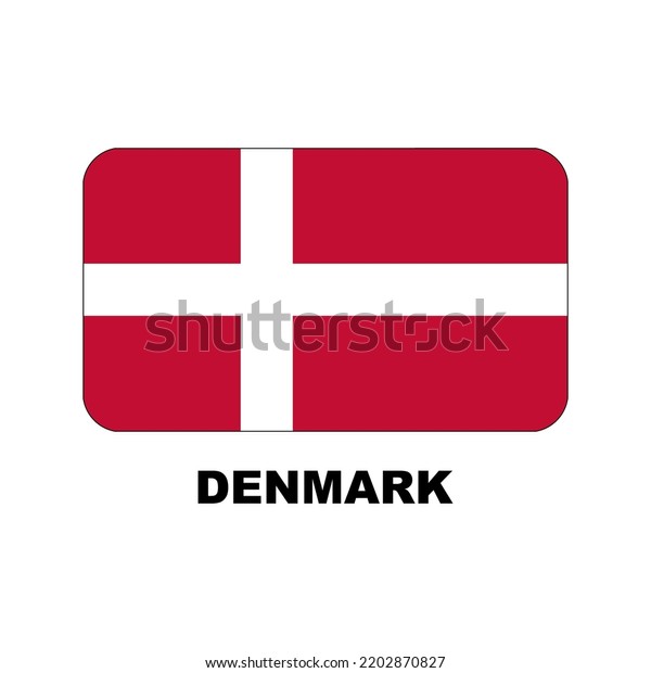 Oficial National Flags World Denmark Country Stock Vector (Royalty Free ...