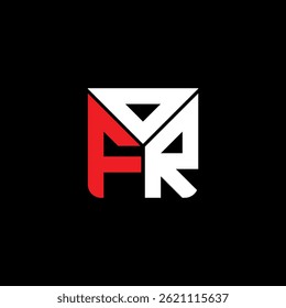 OFR letter logo creative design with vector graphic, OFR simple and modern logo. OFR luxurious alphabet design  