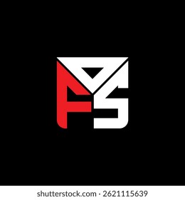 OFS letter logo creative design with vector graphic, OFS simple and modern logo. OFS luxurious alphabet design  