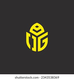 OG  creative and modern vector logo design.