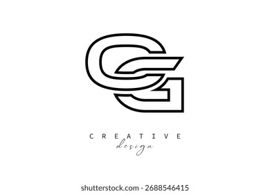 OG Creative Monogram Logo Design-Stock Creative Branding Design Konzept
