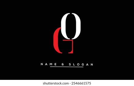 OG, GO Abstract Letters Logo Monogram