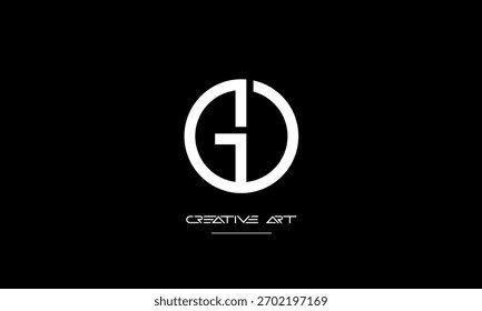 OG, GO, O, G abstract letters logo monogram