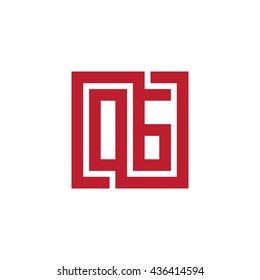 OG initial letters looping linked square logo