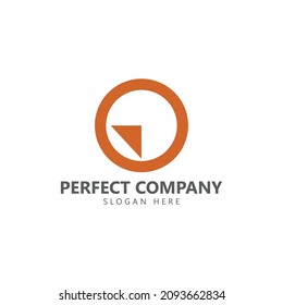 OG initial-based logo. Alphabet icon logo consists of a circle and a triangle. Brand identity for companies, businesses, and organizations.