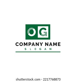 OG Logo Design. OG Letter Logo Vector Illustration - Vector