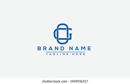 OG Logo Design Template Vector Graphic Branding Element.