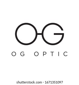 Og Logo Design Vector Icon Stock Vector (Royalty Free) 1671351097 ...