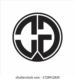 OG-Logo-Monogrammkreis mit Farbband auf weißem Hintergrund