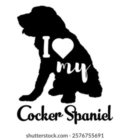 og silhouette, dog, dog breeds, logo, vector, silhouette, i love my dog, animal, illustration, icon, sign, design, black, symbol, pet, love