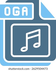 OGA Glyph Two Colour Icon