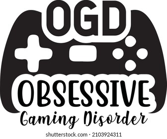 archivo vectorial de diseño de svg obsesivo OGD