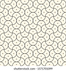 Ogee drop ornament. Repeated maroccan scales mosaic tiles. Scallop shapes motif. Oriental traditional pattern. Arabesque wallpaper. Vector digital paper, textile print. Seamless surface design
