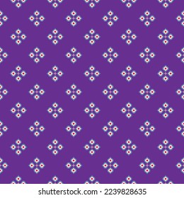 Ogee flower pattern. Colorful abstract pattern on purple background. Multicolor ogee flower pattern. Traditional oriental art. Beautiful colored-wavy pattern.