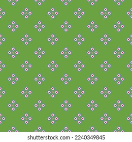 Patrón de flores de naranjo. Patrón colorido abstracto sobre fondo verde. Patrón de flor ogee multicolor. Arte tradicional oriental. Bonito patrón colorido-ondulado.