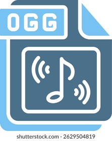 OGG Glyph Two Colour Icon