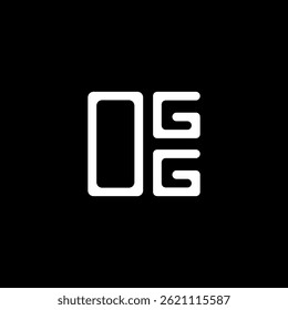 OGG letter logo creative design with vector graphic, OGG simple and modern logo. OGG luxurious alphabet design  