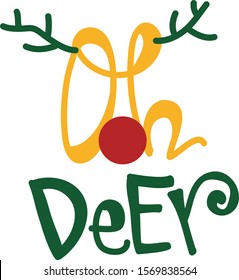 Oh Deer Best Christmas Quotes Of All Time In Vector