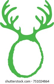 oh deer letter vector