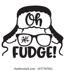 oh fudge logo inspirational positive quotes, motivational, typography, lettering design