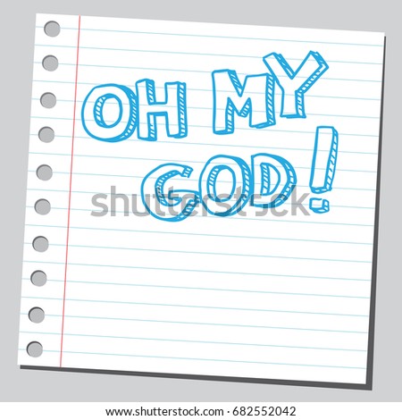 Oh my god phrase