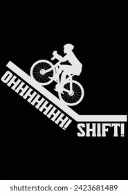 Oh Shift - Cyclin eps cut file for cutting machine