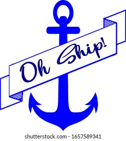  Oh ship is a fun design to use to get ready for a cruise. Work on a group project with this design. My sister and I are planning a cruise and this is one design that I'm using for shirts.