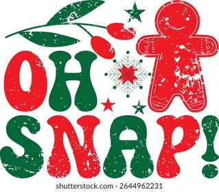 OH SNAP! TYPHOGRAPHY T-SHIRT DESIGN