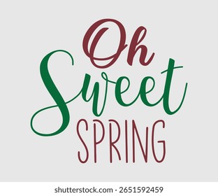 Oh Sweet Spring, Happy Spring Eps design, Spring Eps Cut File, Hoppy t shirt, Bunny and spring Eps, Egg for Kids, Cut File Cricut